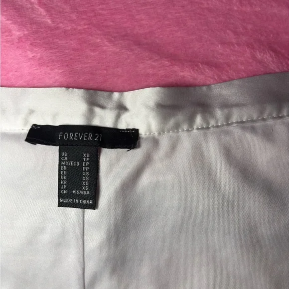 Forever 21 White Sequin Wrap Skirt - Picture 7 of 14